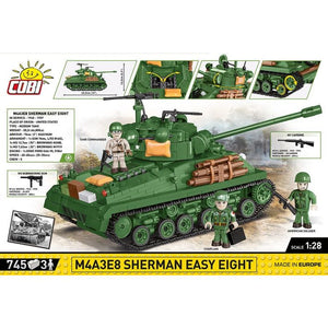 Cobi 2533 M4A3E8 Sherman Easy Eight 1:28