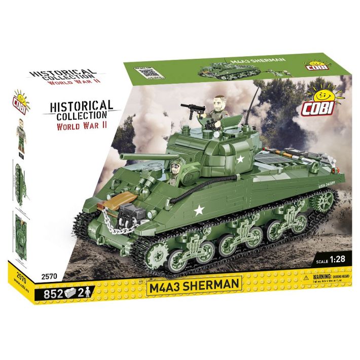 Cobi 2570 M4A3 Sherman 1:28
