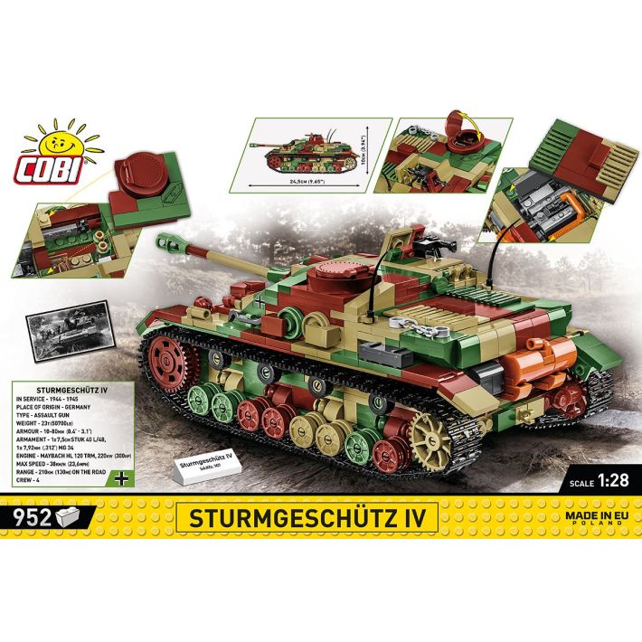 Cobi 2576 Sturmgeschütz IV 1:28