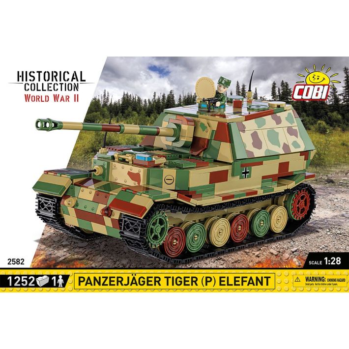 Cobi 2582 Panzerjäger Tiger (P) Elefant 1:28