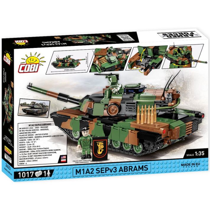 Cobi 2623 M1A2 SEPv3 Abrams 1:35