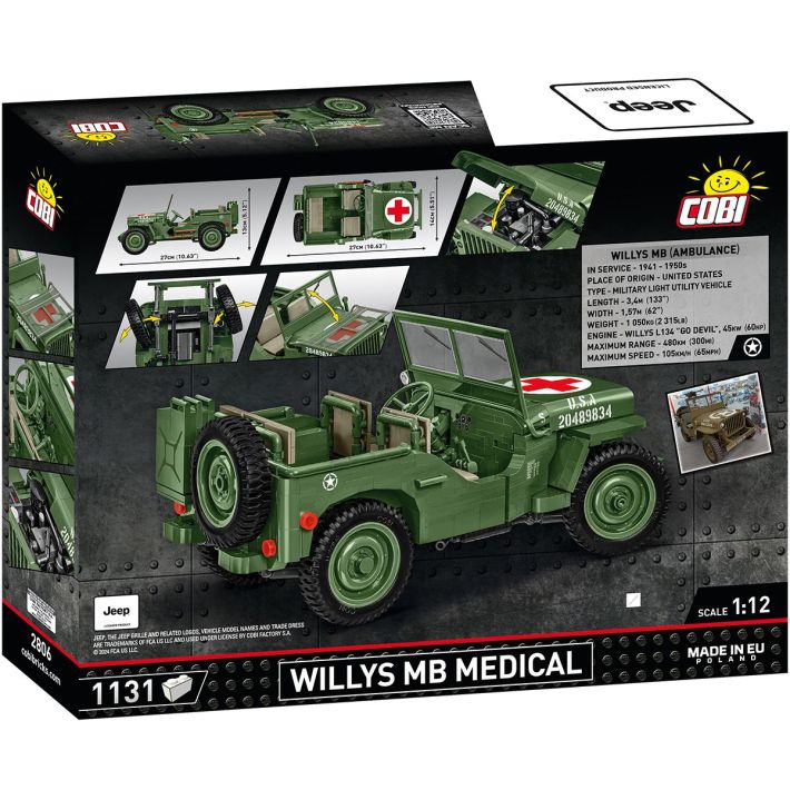 Cobi 2806 Willys MB Medical