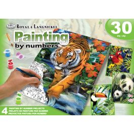 Royal & Langnickel - Painting By Numbers Jungle