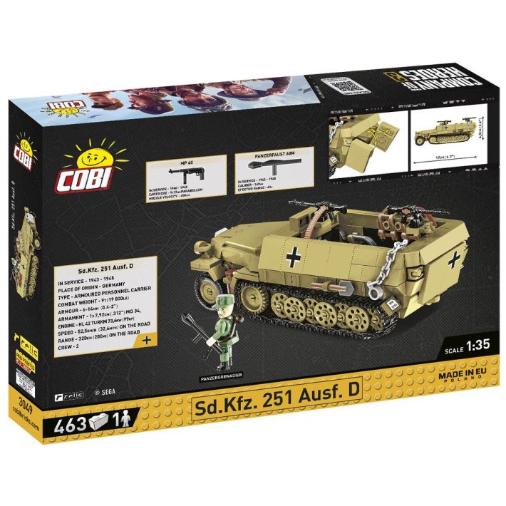 Cobi 3049 Sd.Kfz. 251 Ausf. D 1:35
