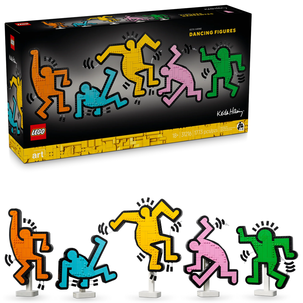 LEGO ART 31216 Keith Haring Dancing Figures