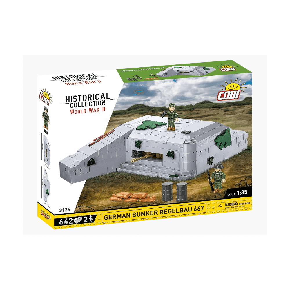 Cobi 3136 German Bunker Regelbau 667