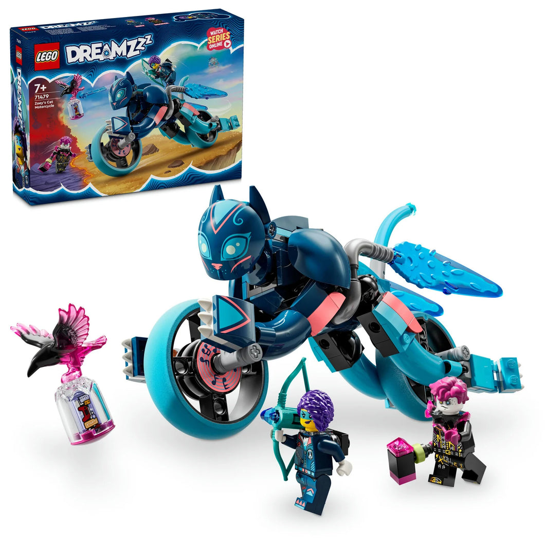 LEGO Dreamzzz 71479 Zoey Cat's Motorcycle