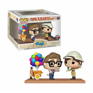 Funko Pop Vinyl Moment - Carl & Ellie with Balloon Cart