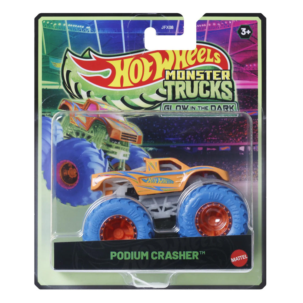 Hot Wheels Monster Truck Glow In The Dark