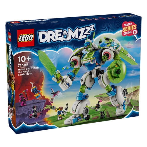LEGO Dreamzzz 71485 Mateo and Z-Blob the Knight Battle Mech