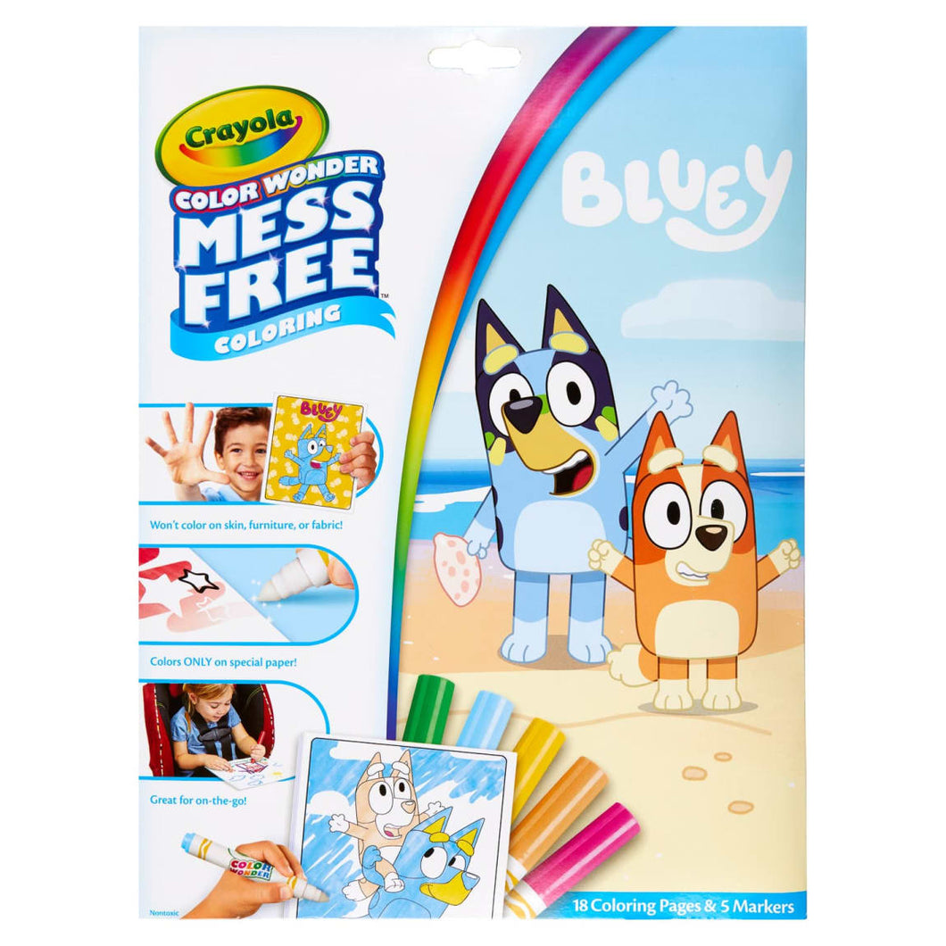 Crayola Colour Wonder Mess Free Colouring Bluey