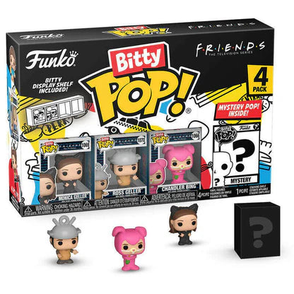 Funko Bitty Pop F.R.I.E.N.D.S - Monica Geller, Ross Geller & Chandler Bing