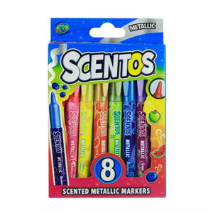 Scentos 8 Metallic Markers
