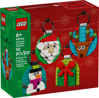 LEGO 40744 Christmas Ornament Selection