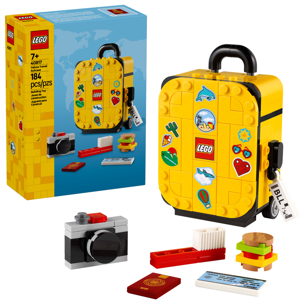 LEGO 40817 Yellow Travel Suitcase