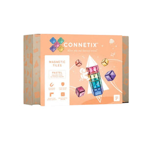 Connetix Magnetic Tiles - Pastel Square 40pcs