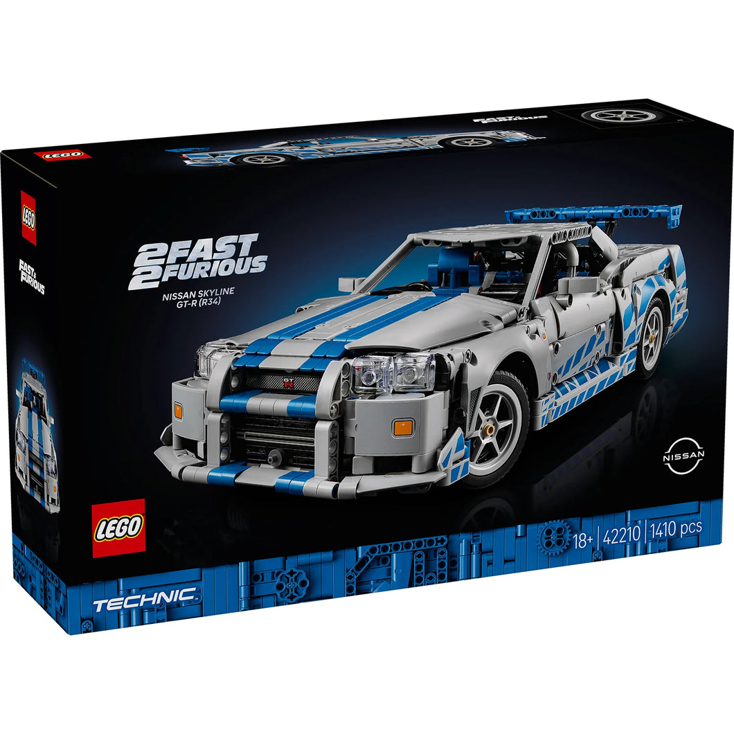 LEGO Technic 42210 2 Fast 2 Furious Nissan Skyline GT-R (R34)