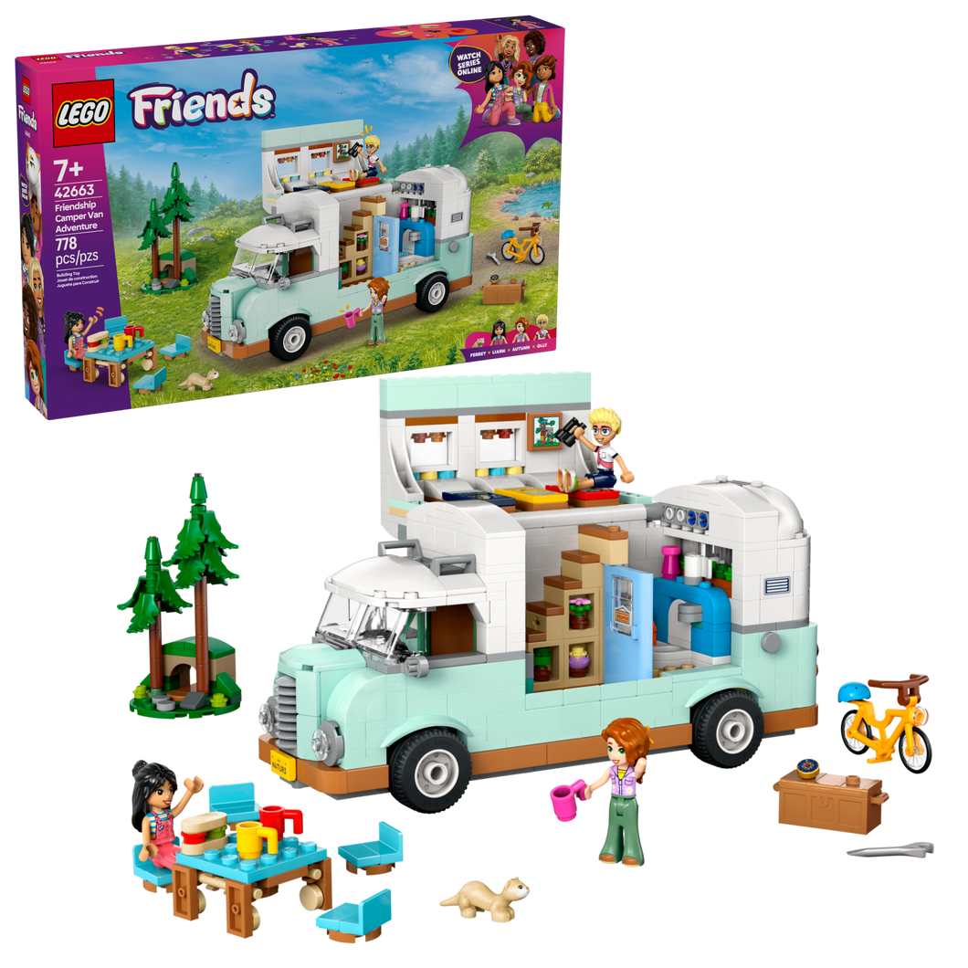 LEGO Friends 42663 Friendship Camper Van Adventure