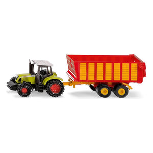 Siku 1:87 - CLAAS with Silage Trailer
