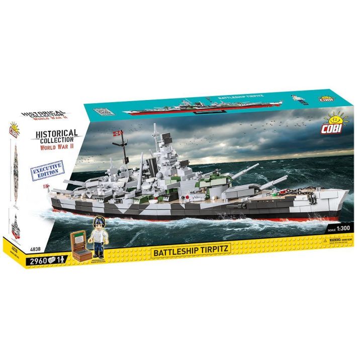 Cobi 4838 Battleship Tirpitz 1:300
