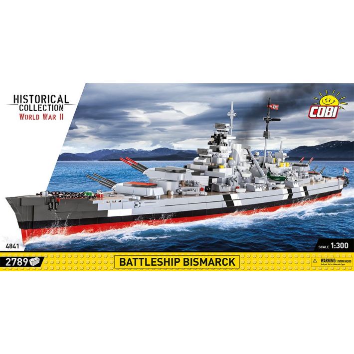 Cobi 4841 Battleship Bismarck 1:300