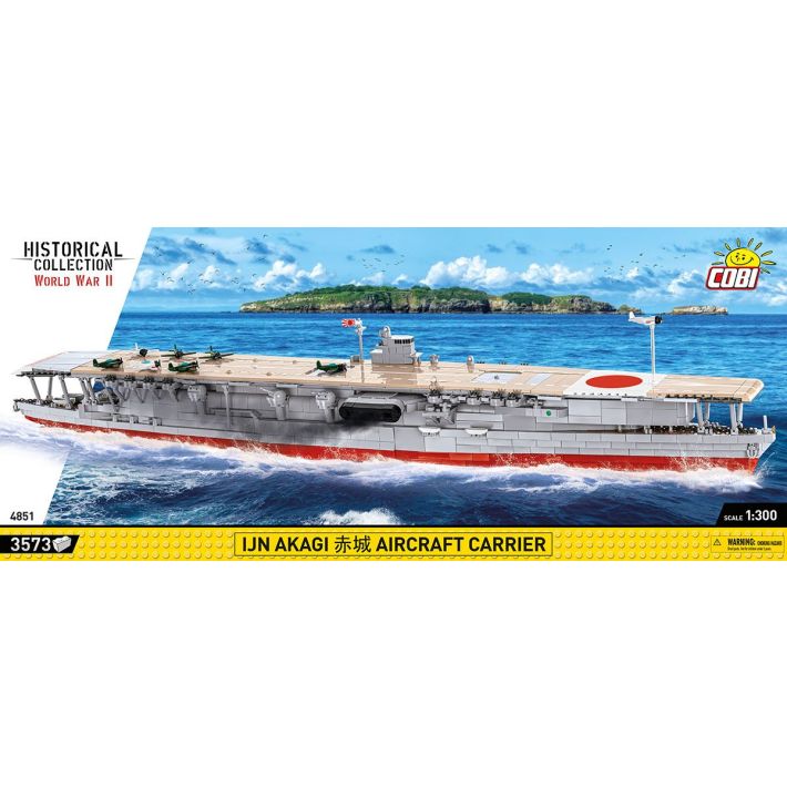 Cobi 4851 IJN Akagi Aircraft Carrier