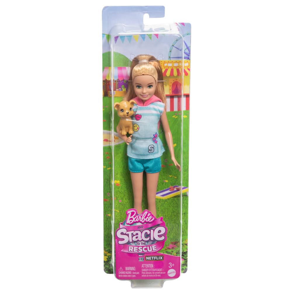 Barbie and Stacie To The Rescue - Stacie with Dog