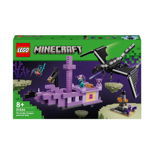LEGO Minecraft 21264 The Ender Dragon and End Ship