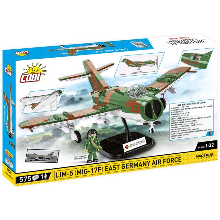 Cobi 5825 LIM-5 (MIG-17F) East Germany Air Force 1:32