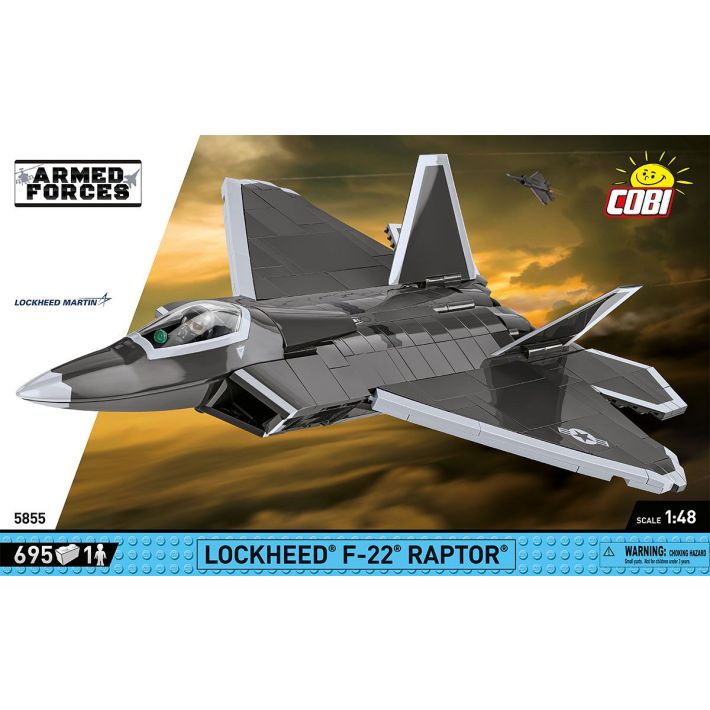Cobi 5855 Lockheed F-22 Raptor 1:48