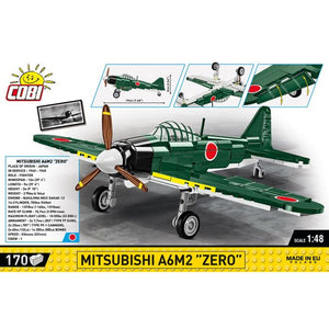 Cobi 5861 Mitsubishi A6M2 “Zero” 1:48