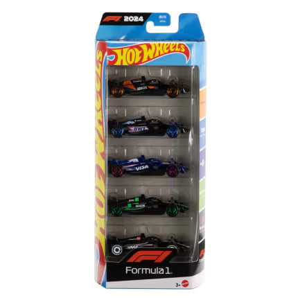 Hot Wheels Formula 1 - 5 Pack