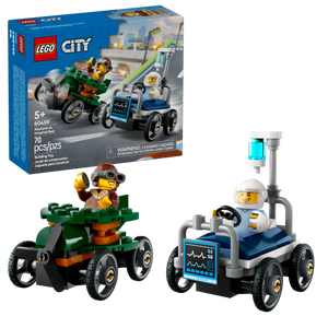 LEGO City 60459 Airplane vs. Hospital Bed Race Car Pack
