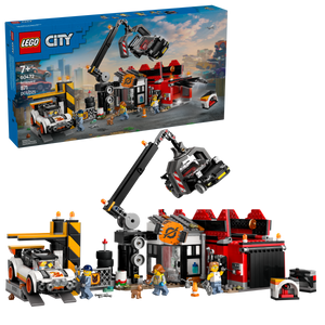 LEGO City 60472 Scrapyard with Cars