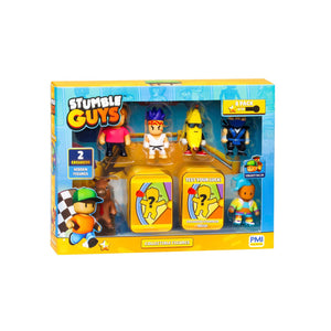 Stumble Guys 2" Collectable Figures 8-Pack Deluxe Box - Ms. Stumble, Banana Guy