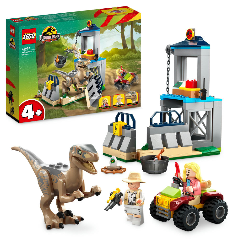 LEGO Jurassic World 76957 Velociraptor Escape