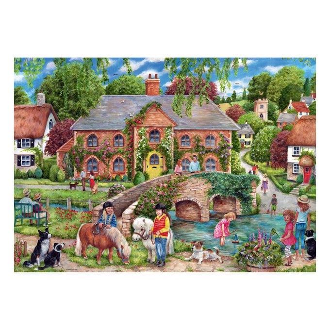 Village Life 1000pc Puzzle