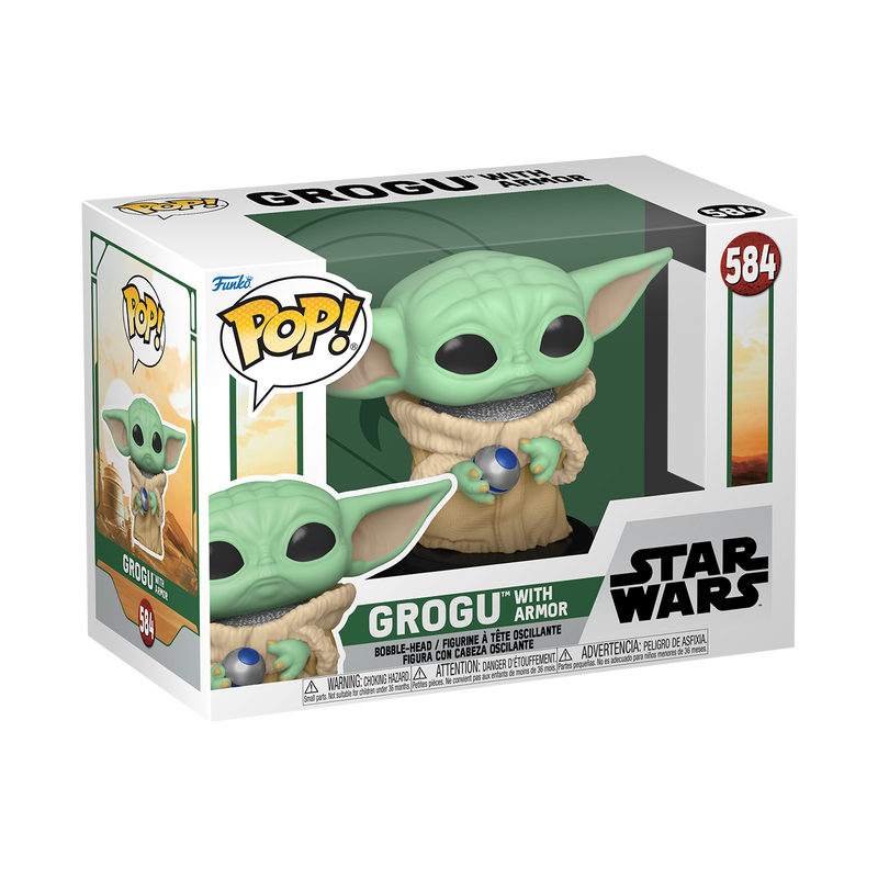 Funko Pop Vinyl - Star Wars Grogu with Armour