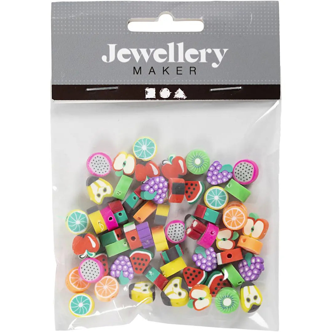Jewellery Maker Figure Beads - Fruit