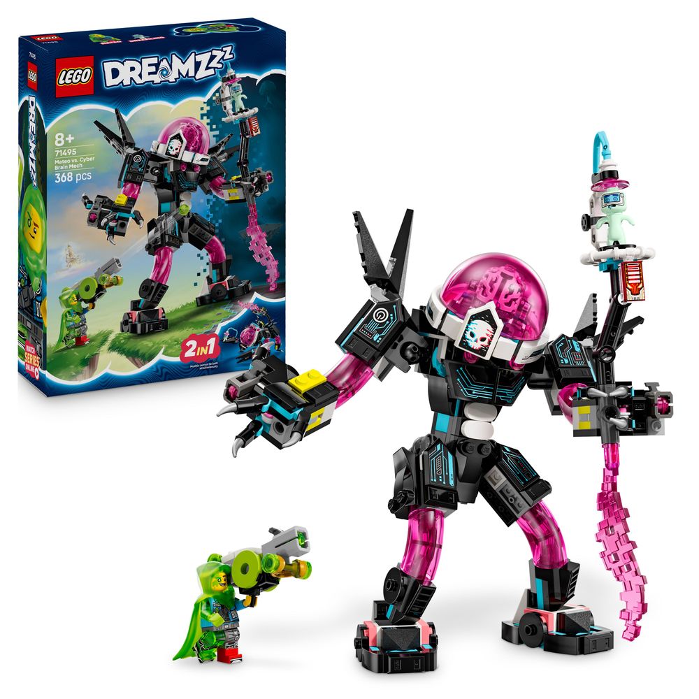 LEGO DREAMZzz 71495 Mateo vs. Cyber Brain Mech