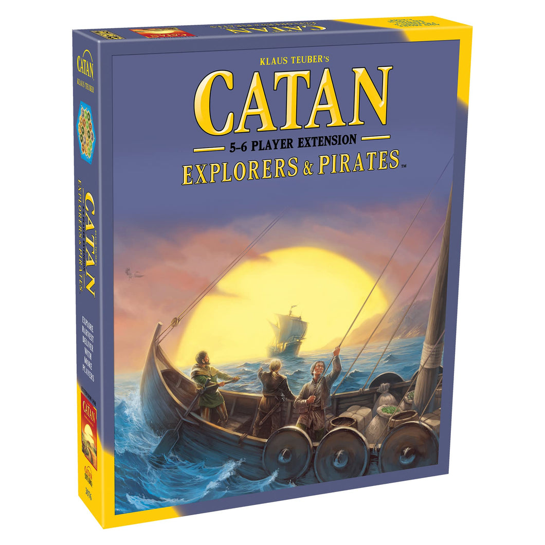 Catan 5-6 Player Extension - Explorers & Pirates