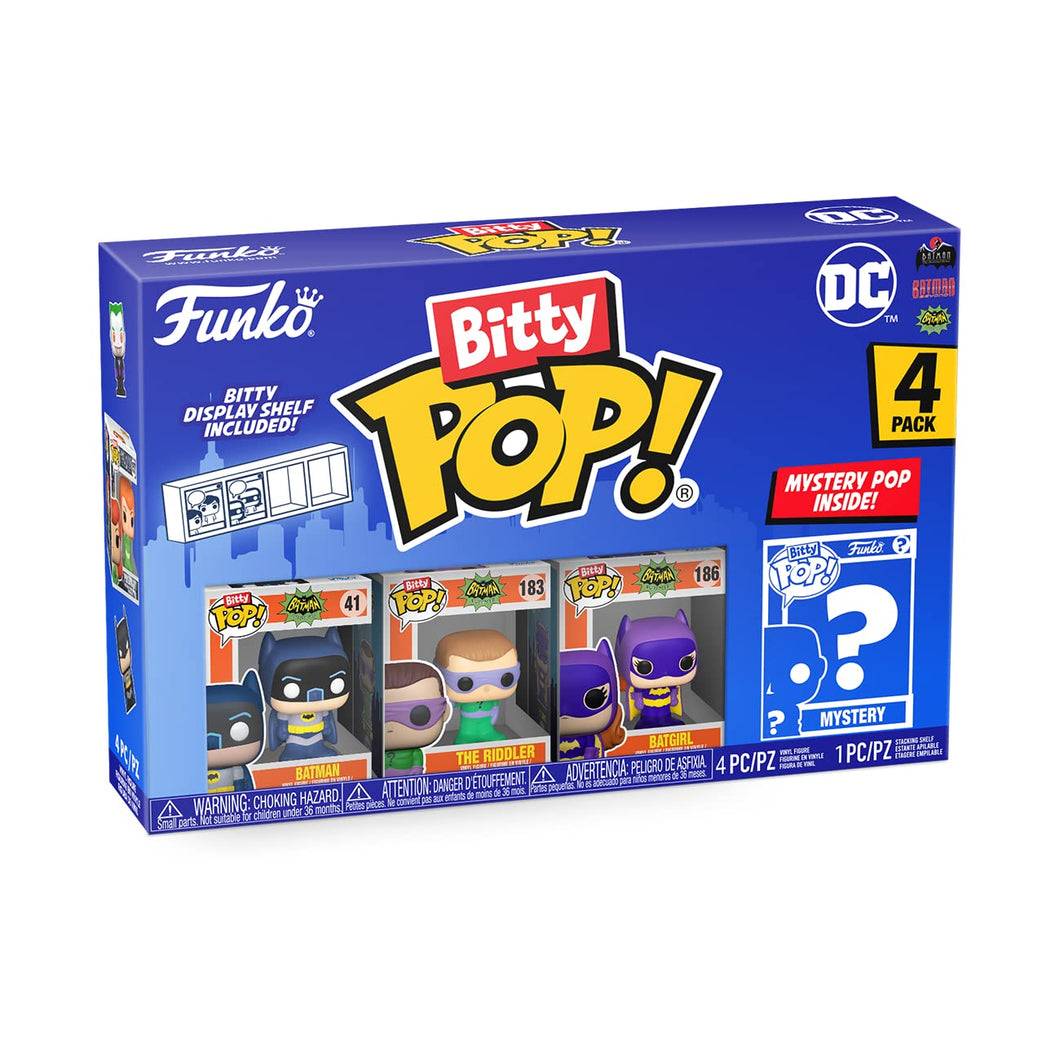 Funko Bitty Pop! DC - Batman, The Riddler, Batgirl