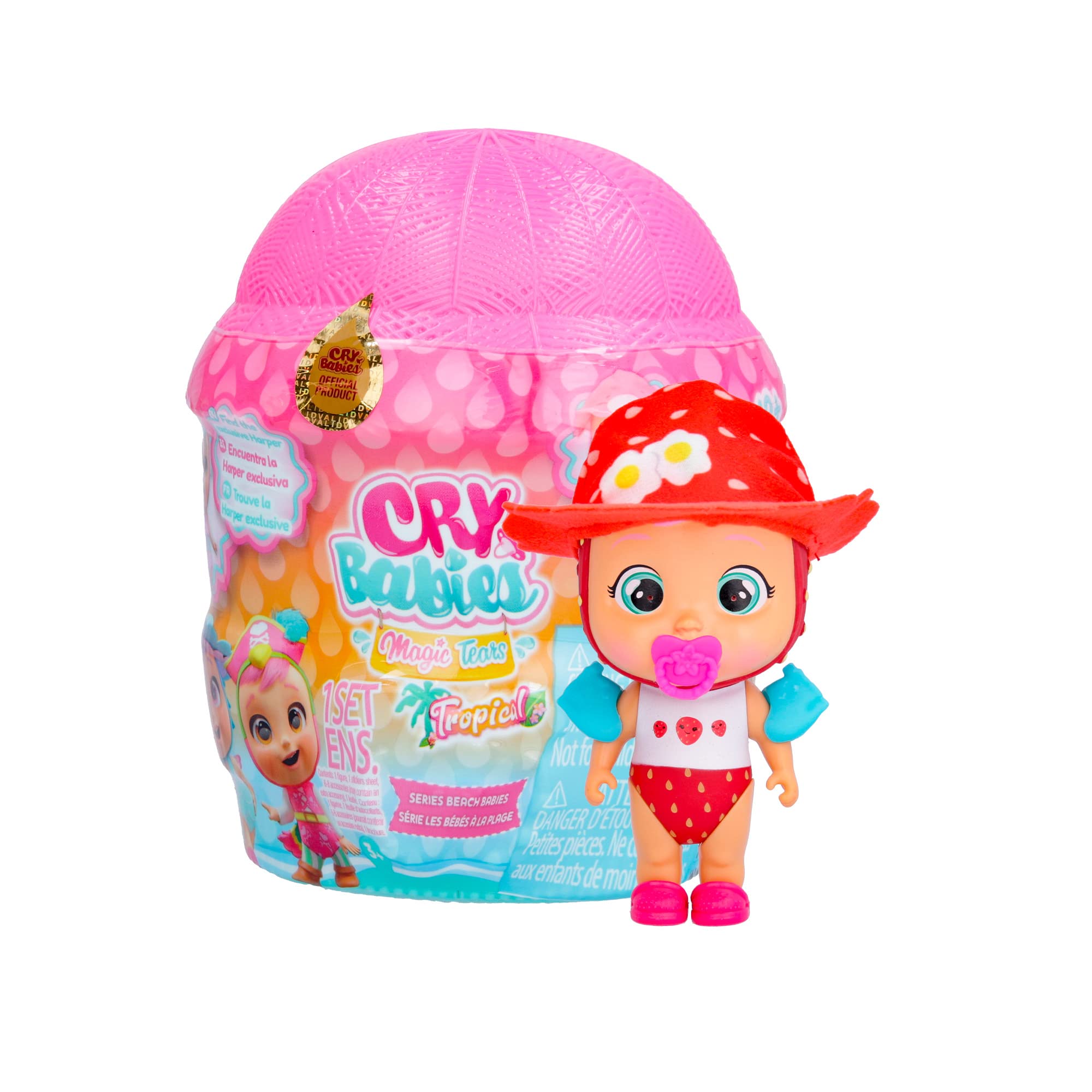 Cry Babies Magic Tears Tropical Beach Series – Bambola Toymaster