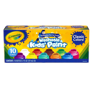 Crayola 10 Washable Kids Paints