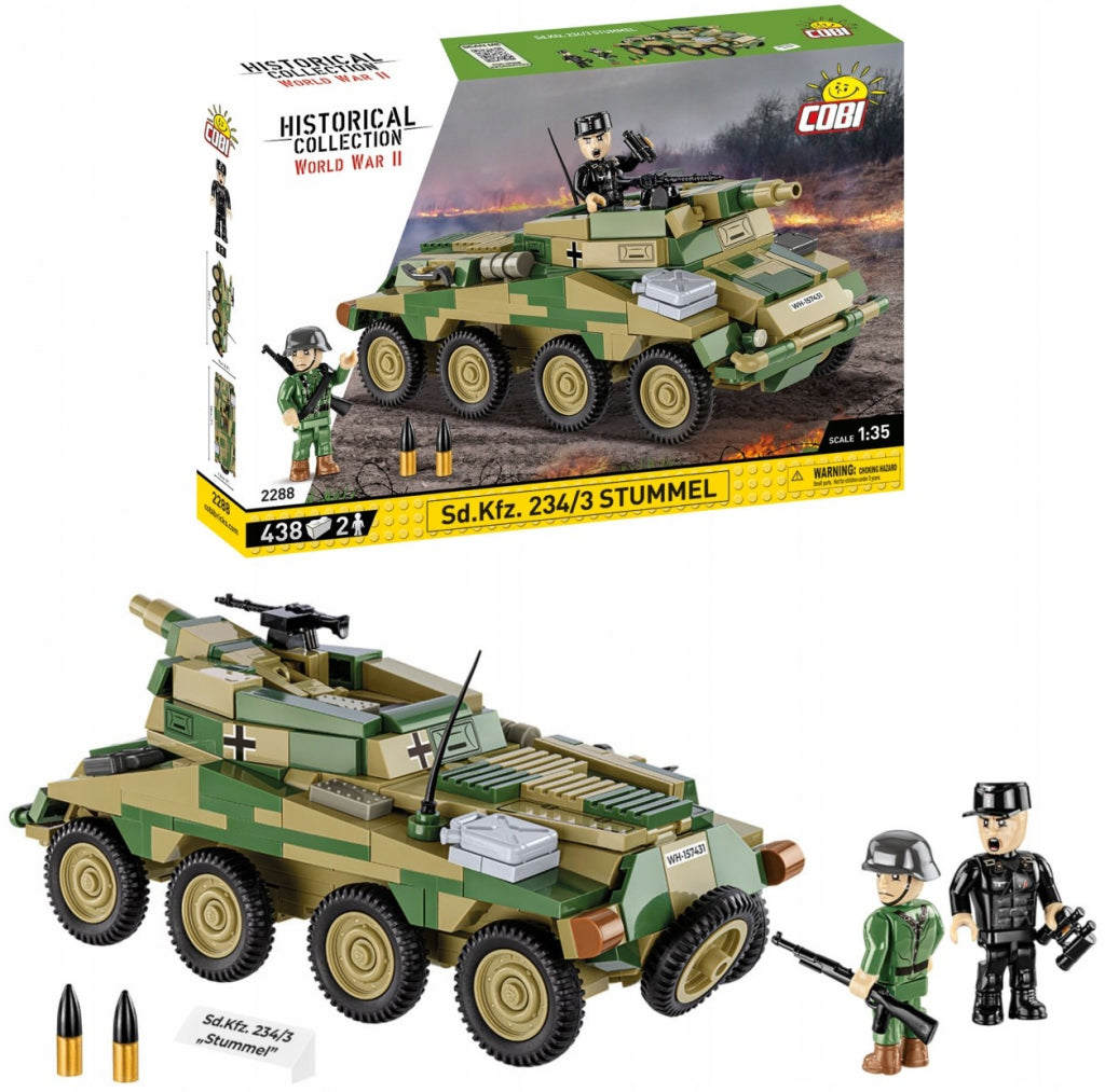 Cobi 2288 Sd.Kfz. 234/3 Stummel 1:35