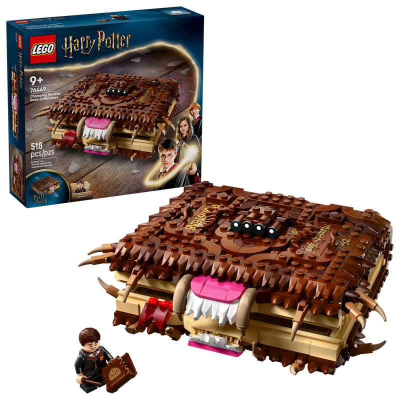LEGO Harry Potter 76449 Chomping Monster Book of Monsters