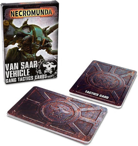 Necromunda Van Saar Vehicle Gang Tactics Cards 301-26