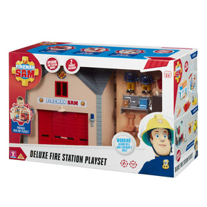 Fireman Sam Deluxe Fire Station Playset