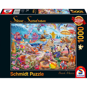 Schmidt Steve Sundram Beach Mania 1000pc