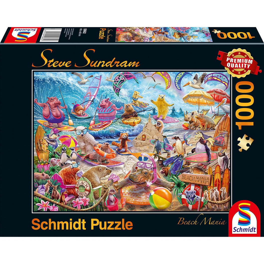 Schmidt Steve Sundram Beach Mania 1000pc